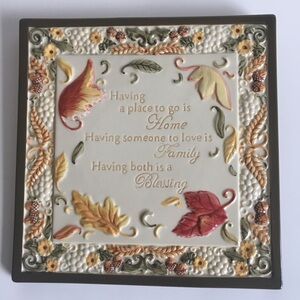 Home Decor Family Bessings Plaque